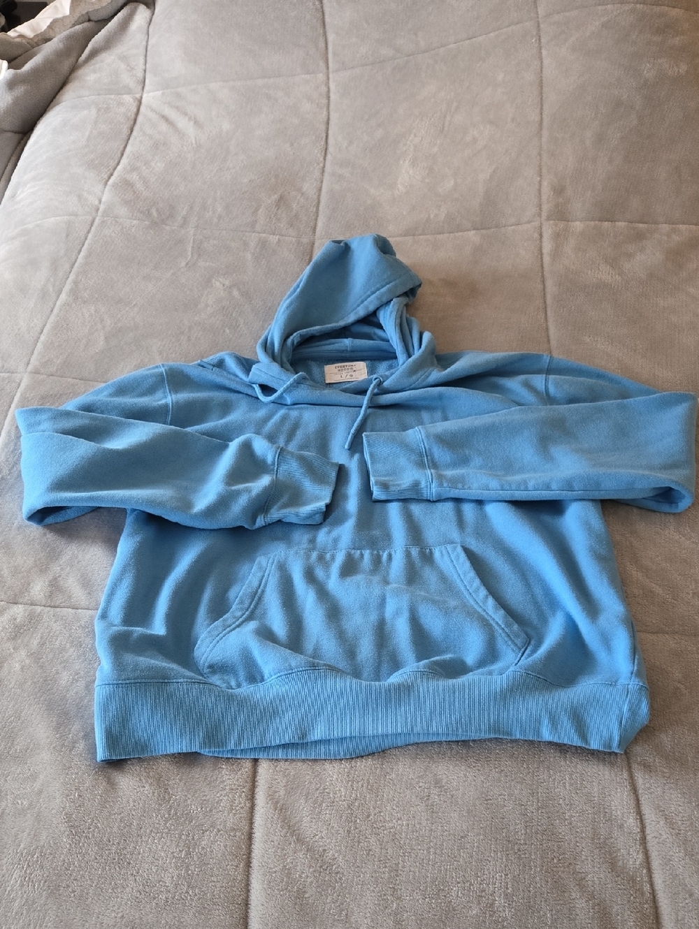 Urban Heritage Light Blue Hoodie Sweatshirt